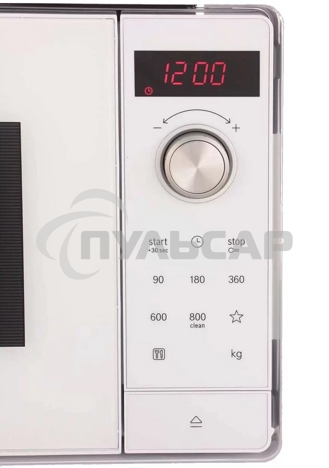 Микроволновая печь встраиваемая Bosch BFL623MW3 Serie 2, белый, 20 л, 800 Вт, переключатели - поворотный механизм/сенсор