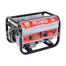 Электрогенератор бензиновый Ресанта БГ 4000 Р, 3 кВт, 66 дБ, 40.8 кг