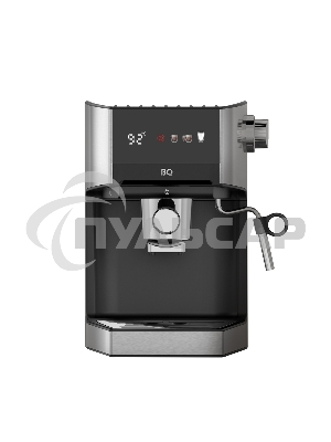 Кофеварка рожковая+капсульная BQ CM3003 стальной/черный, исп. кофе - молотый/капсулы Dolce gusto, Nespresso, 1 л, 950 Вт, 19 бар