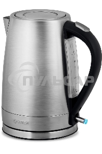 Чайник электрический Vitek VT-7000 1.7л. 2200Вт серебристый (корпус: металл)