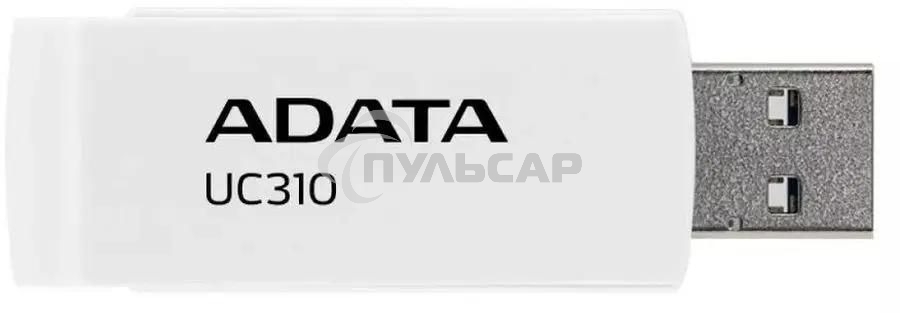 Флешка USB ADATA UC310 (UC310-64G-RWH), 64 Gb, USB 3.2 Gen 1, R/W 100/30, белый