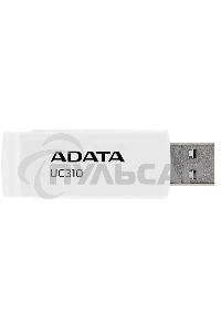 Флешка USB ADATA UC310 (UC310-64G-RWH), 64 Gb, USB 3.2 Gen 1, R/W 100/30, белый