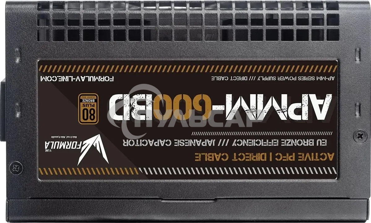 Блок питания Aerocool / Formula APMM-600BD, 600Вт, 80 PLUS Bronze, 120мм, черный