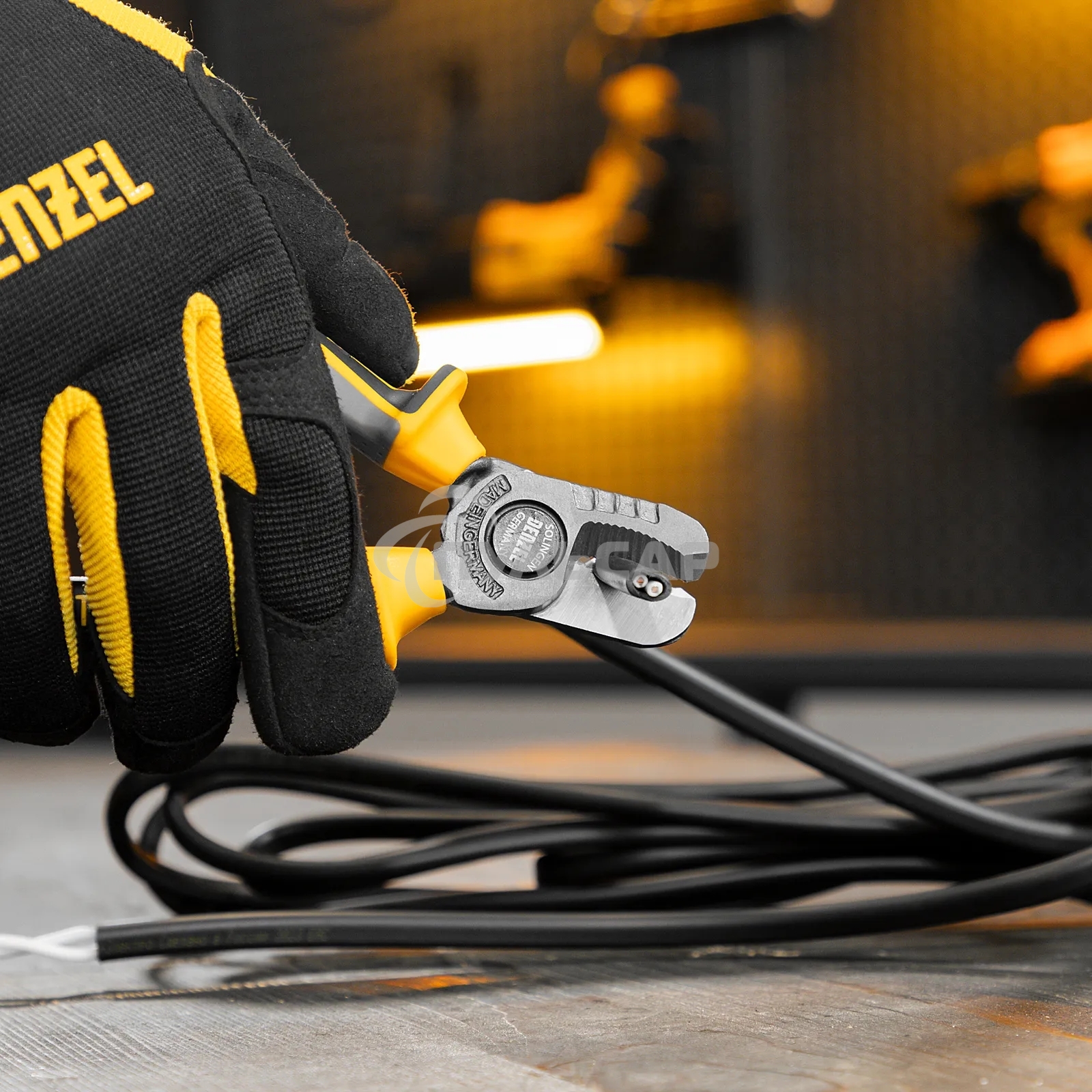 Кабелерез Denzel 160 мм, трехкомпонентные рукоятки