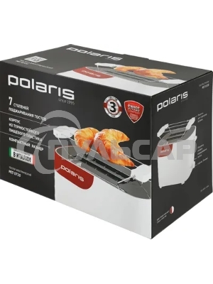 Тостер Polaris PET-0720 белый-красный