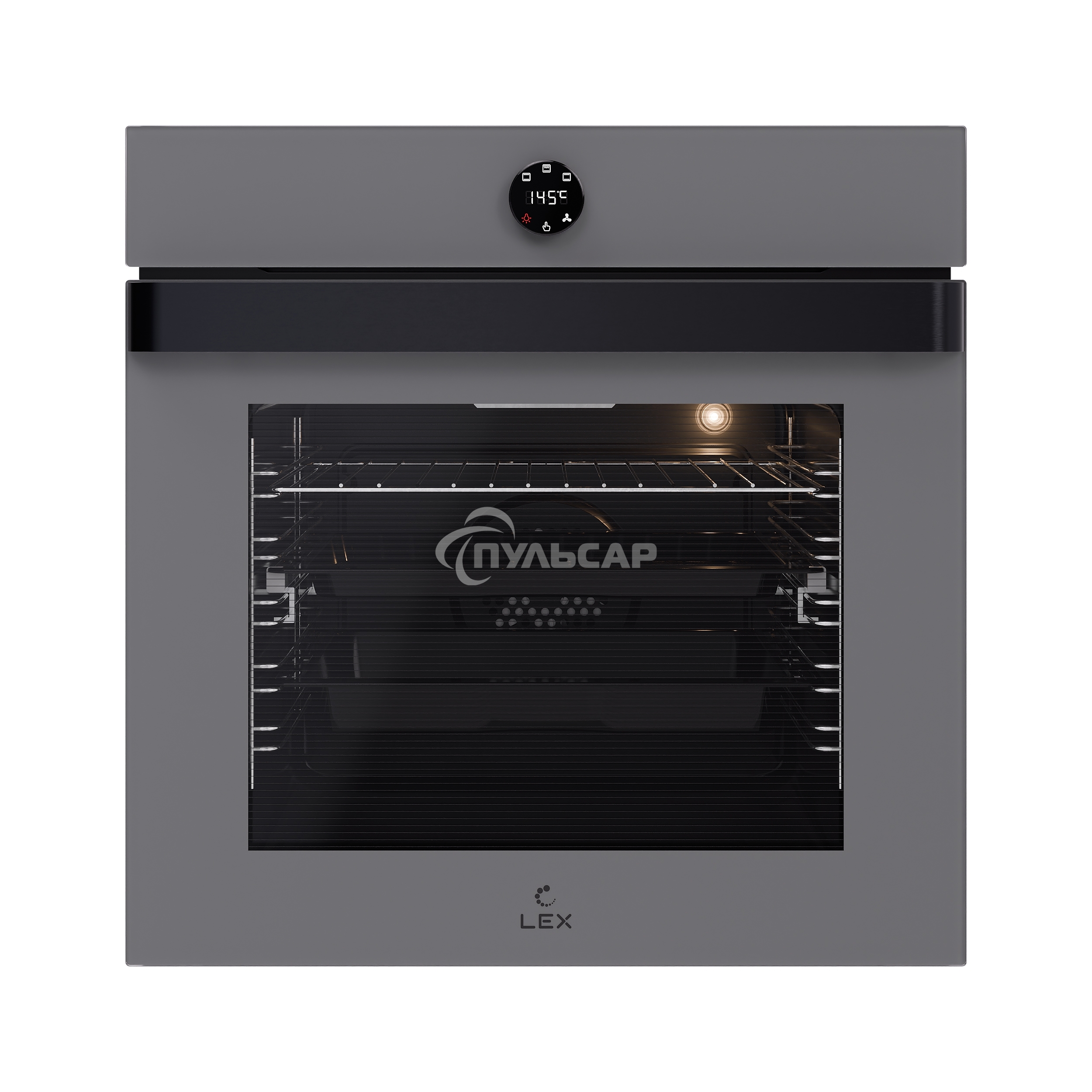 Духовой шкаф электрический LEX EDP 607 GR Wide Series серый