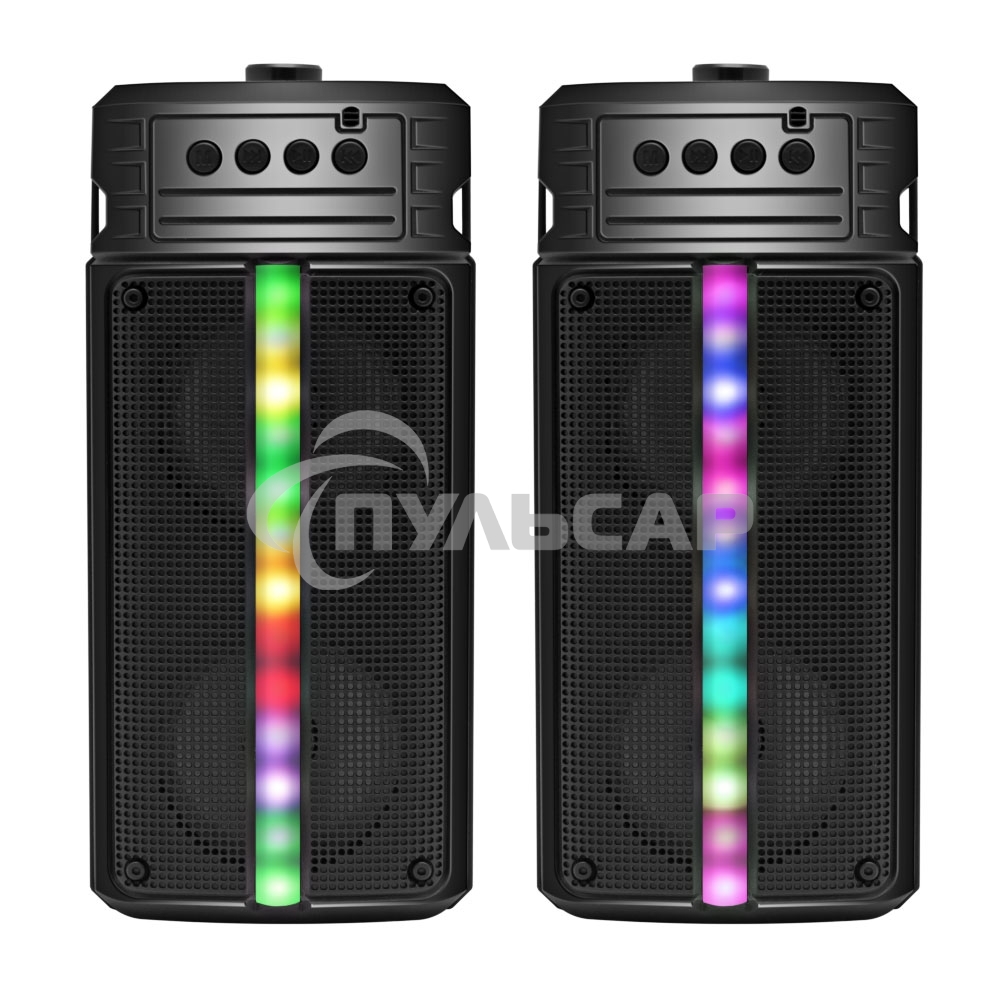 Колонка-ВТ Ginzzu GM-914B 20W/TWS/1800mAh/FM/USB/RGB черный