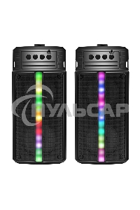 Колонка-ВТ Ginzzu GM-914B 20W/TWS/1800mAh/FM/USB/RGB черный