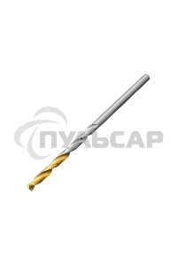 Набор сверл по металлу Denzel 1-13 мм, Р6М5-TiN, Golden Tip, 25 шт 723009