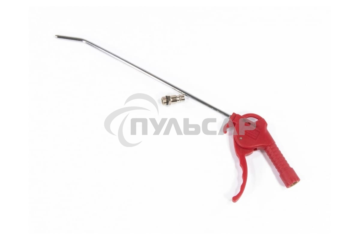 Пистолет продувочный Matrix с удлиненным изогнутым соплом пневматический 270мм