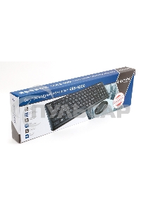 Комплект клавиатура+мышь беспроводные Gembird KBS-9200, 2.4ГГц