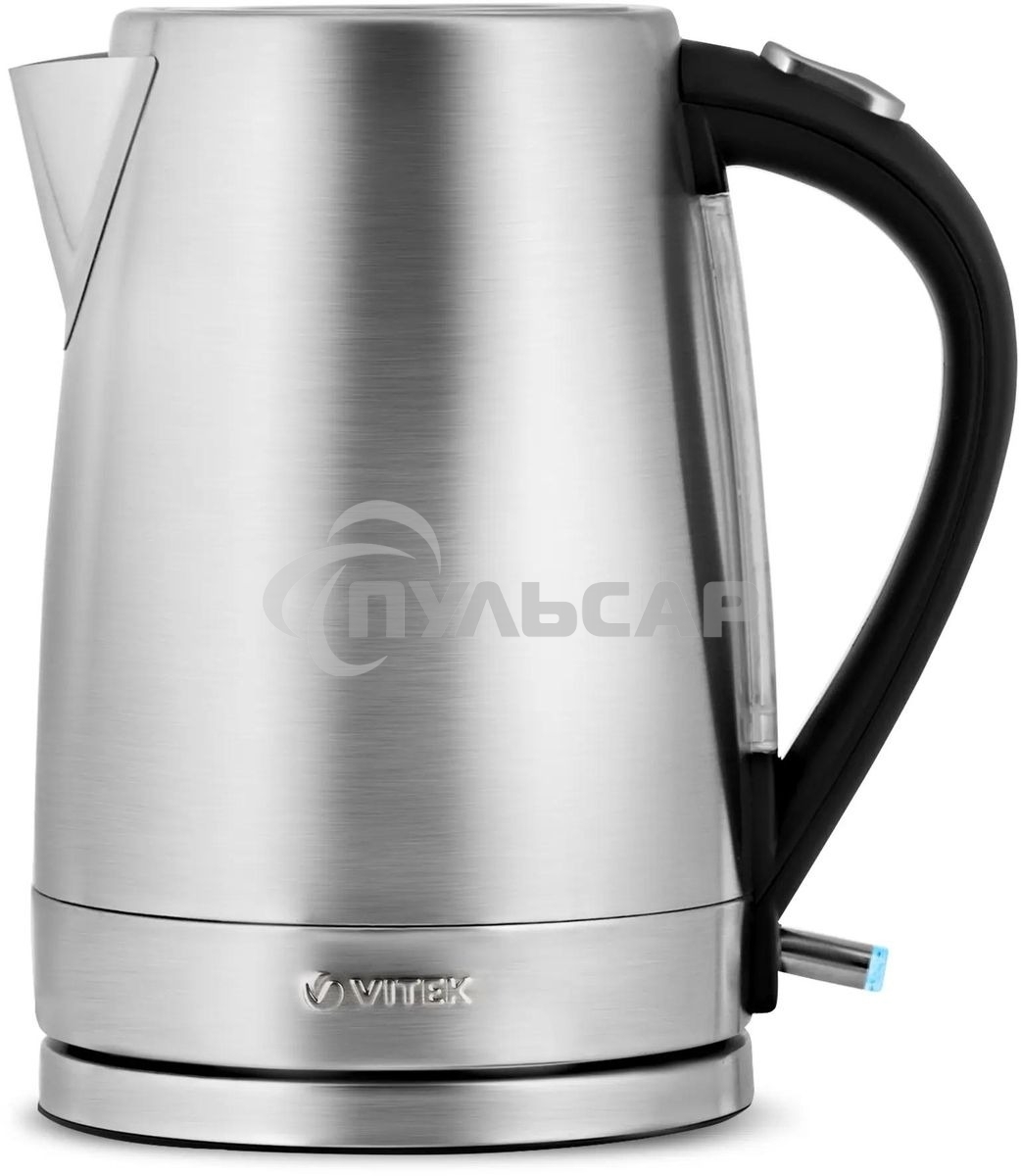 Чайник электрический Vitek VT-7000 1.7л. 2200Вт серебристый (корпус: металл)