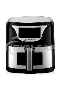Аэрогриль BRAYER BR2037 черный/серебристый, 1500 Вт, 5 л, упр. - сенсор, программ - 7