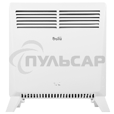 Конвектор Ballu Camino Eco Turbo BEC/EMT-1000 + Кронштейн CWM-02, белый, 1000 Вт, 15 м2, термостат