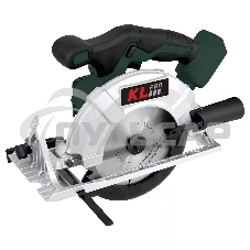 Профессиональная пила циркулярная бесщеточная KLPRO KLDAT18B-80 (18 В / 8,0 А·ч, 3650 об/мин, 165мм)