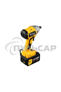 Гайковерт STEHER 20В бесщеточный, 1 АКБ (4А·ч), в кейсе. CWB-300-1