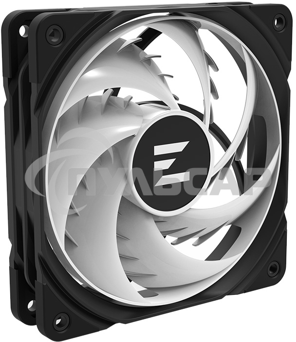 Вентилятор для корпуса Zalman ZM-AF120 ARGB черный, 120 мм, 2000 об/мин, 29.7 дБ, 4 pin