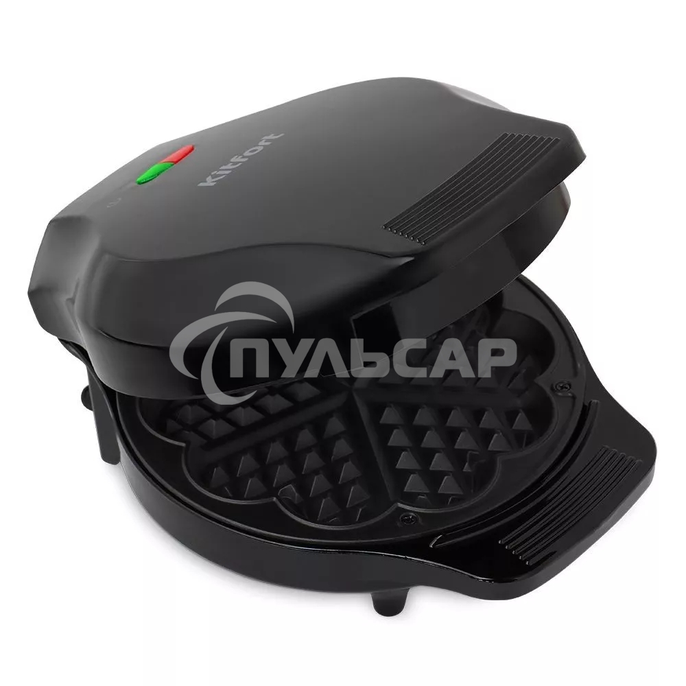 Вафельница Kitfort КТ-1664 1000Вт черный