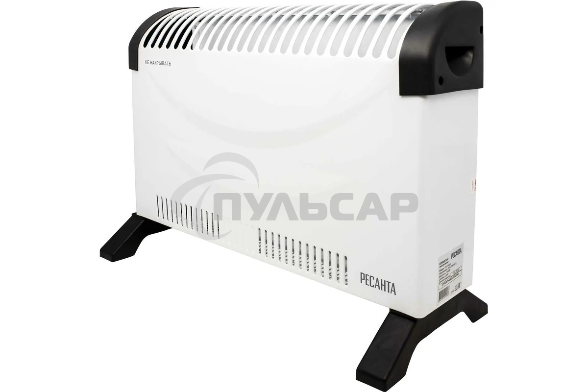 Конвектор Ресанта ОК-1000С белый, 1000 Вт, 15 м2, термостат