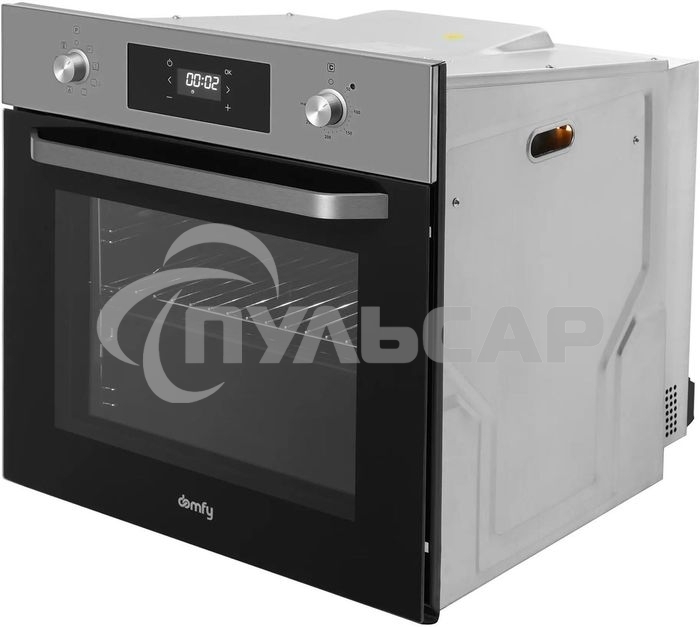 Духовой шкаф Электрический Domfy DM6642EO IX нержавеющая сталь