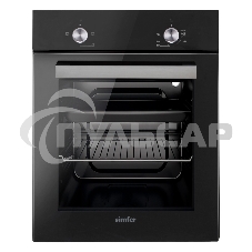 Электрический духовой шкаф Simfer B4EB04070, встраиваемый, черный