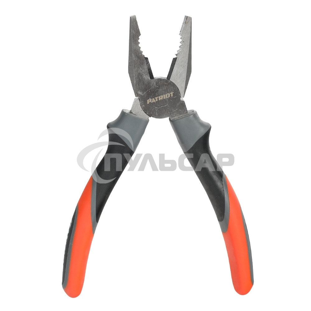 Пассатижи PATRIOT CPP-180N, трехкомпонентная рукоятка, 180мм
