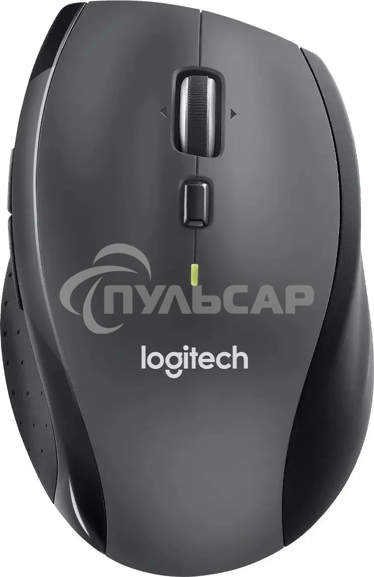 Мышь беспроводная Logitech M705 серый/черный, 1000 dpi, радиоканал, USB, кнопки - 6