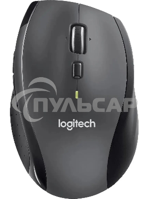 Мышь беспроводная Logitech M705 серый/черный, 1000 dpi, радиоканал, USB, кнопки - 6