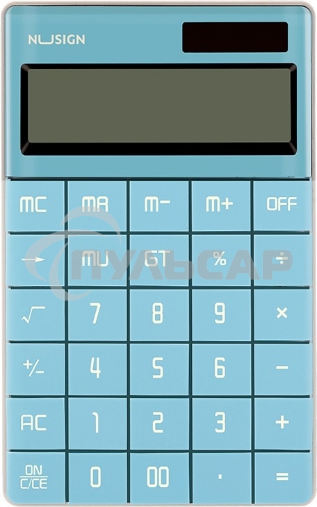 Калькулятор настольный Deli Nusign ENS041blue синий 12-разр.
