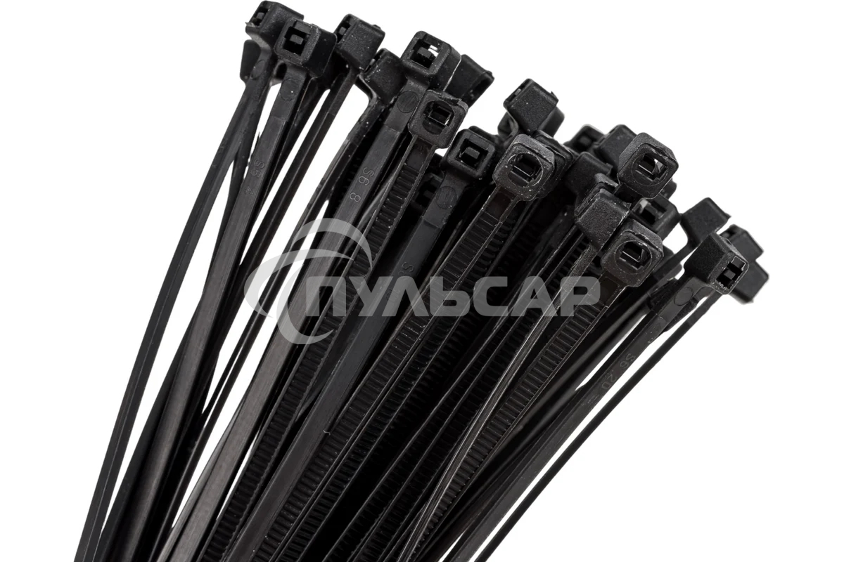 Хомут кабельный 2.5х150 нейл. черный (уп.100шт) EKF plc-cb-2.5x150