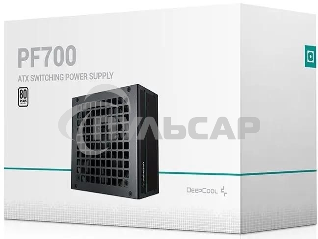 Блок питания Deepcool / GamerStorm PF700, 700Вт, 80 PLUS, 120мм, черный