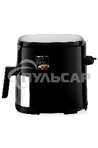 Аэрогриль BRAYER BR2037 черный/серебристый, 1500 Вт, 5 л, упр. - сенсор, программ - 7