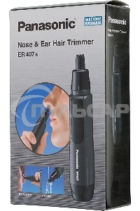 Триммер Panasonic ER407 черный (насадок в компл:1шт)