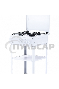 Плита газовая Flama AVG 1401 W белый,крышка