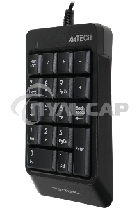 Числовой блок проводной A4Tech Fstyler FK13P, USB, черный