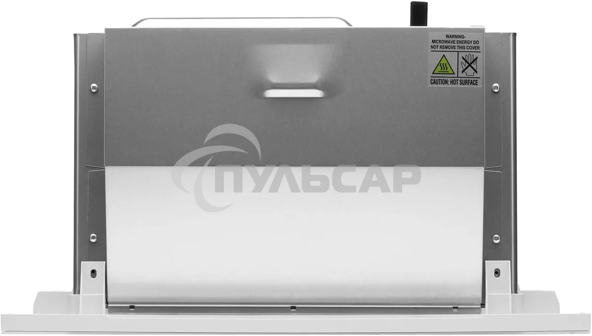 Микроволновая печь встраиваемая Hyundai HBW 2040 WG белый, 20 л, 800 Вт, переключатели - кнопки/поворотный механизм