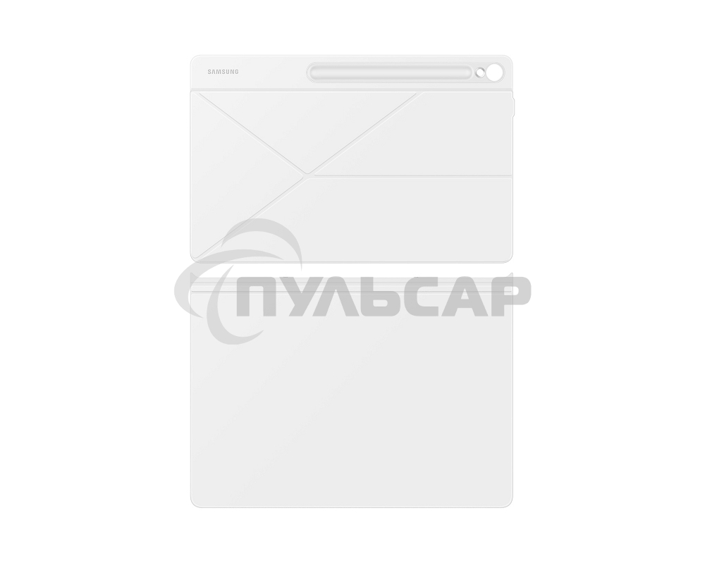 Чехол Samsung для Tab S10 FE+ Smart Book Cover поликарбонат/полиуретан белый (EF-BX620PWEGRU)