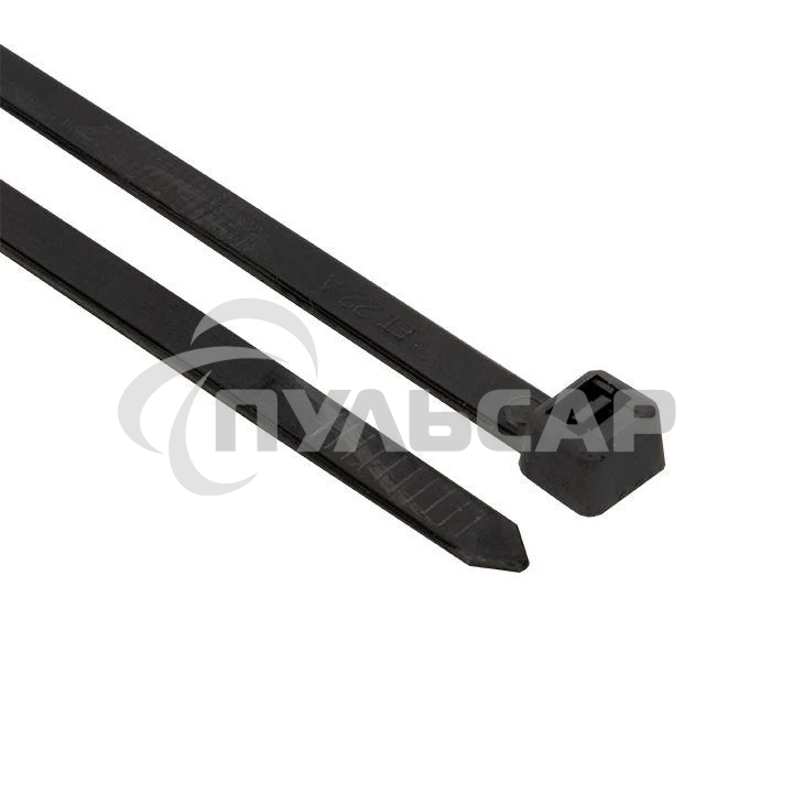 Хомут кабельный 2.5х200 нейл. черный (уп.100шт) EKF plc-cb-2.5x200