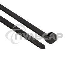 Хомут кабельный 2.5х200 нейл. черный (уп.100шт) EKF plc-cb-2.5x200