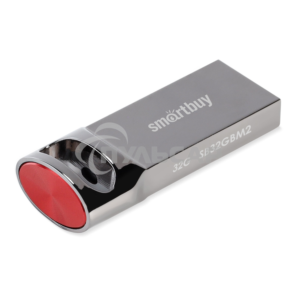 Флешка USB Smartbuy R/W (SB32 GbM2) UFD 3.0/3.1 032 Gb,M2 Metal 100Mb/s стальной