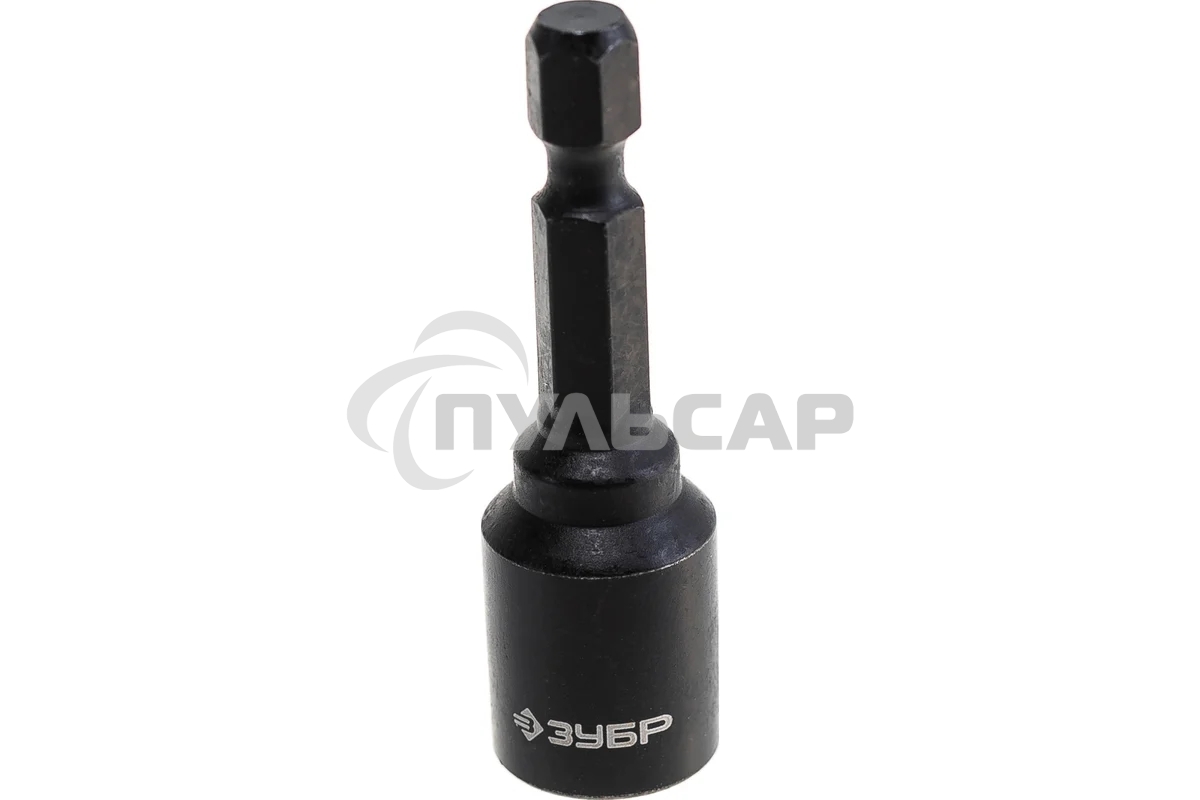 Головка ЗУБР ПРОФИ Нат-драйвер 26375-10магнитная E 1/4'' L=50мм 10мм 1шт