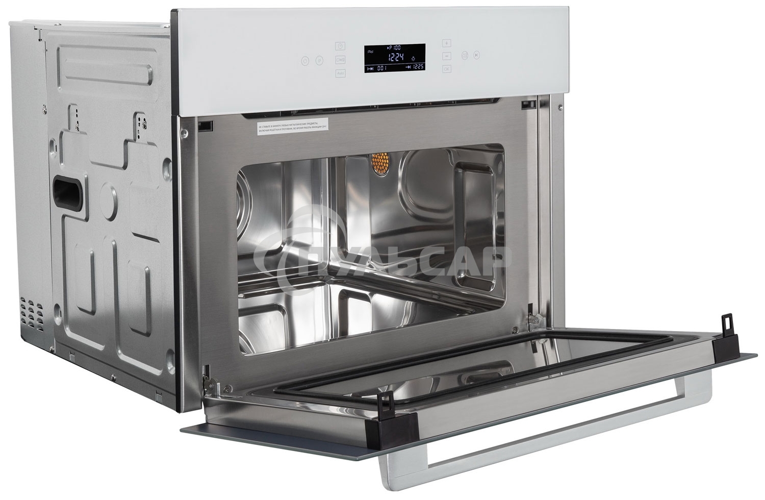 Микроволновая печь встраиваемая BMO 22 W белый, 40 л, 1000 Вт, переключатели - сенсор