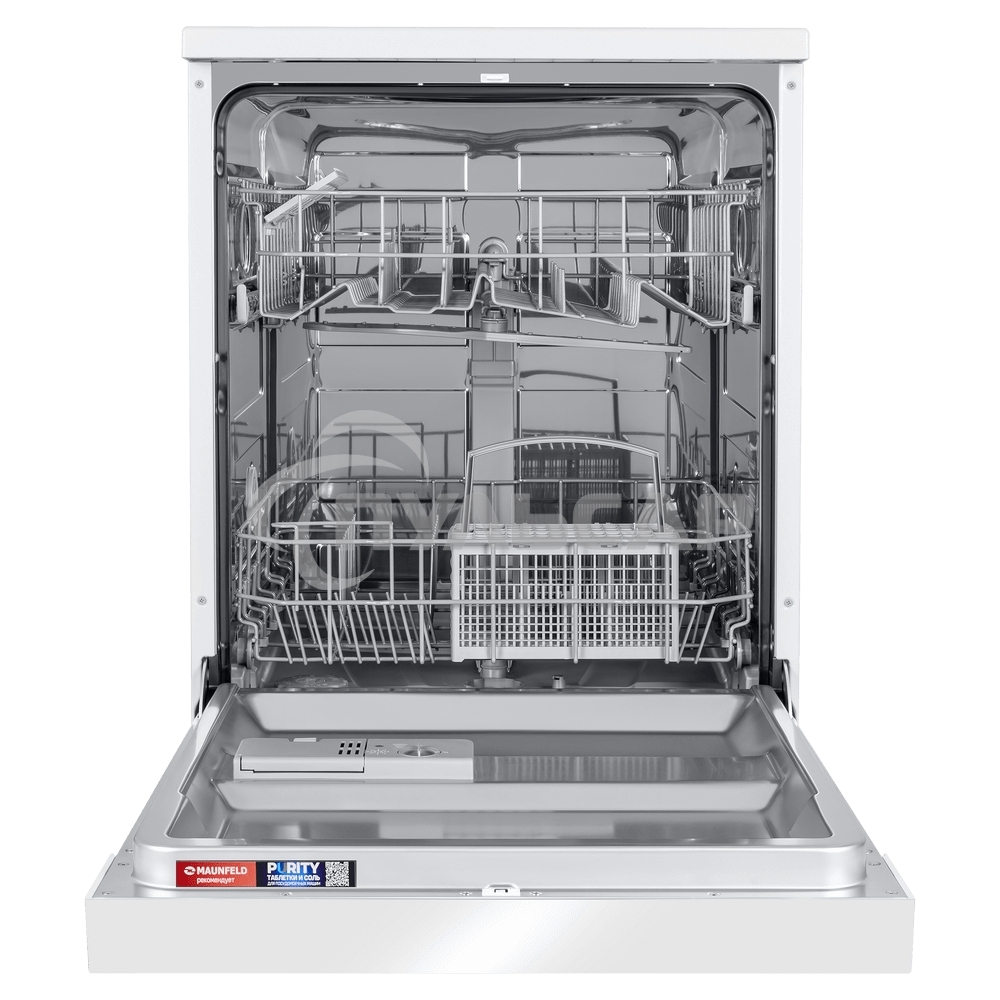 Посудомоечная машина MAUNFELD MWF60120W, белый, 59.5 см, 12 компл., 49 дБ, класс A++