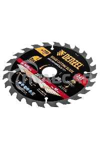 Пильный диск по дереву Denzel ф190 х 30 мм, 24 зубьев, тонкий 733427