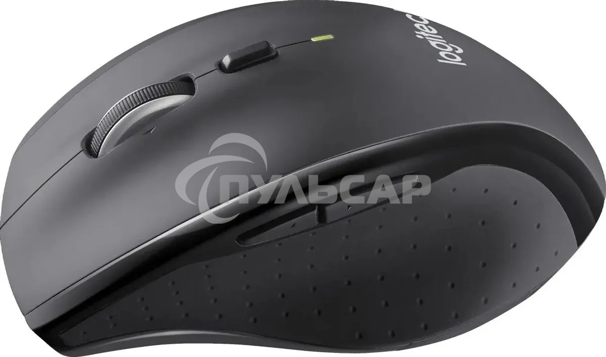 Мышь беспроводная Logitech M705 серый/черный, 1000 dpi, радиоканал, USB, кнопки - 6