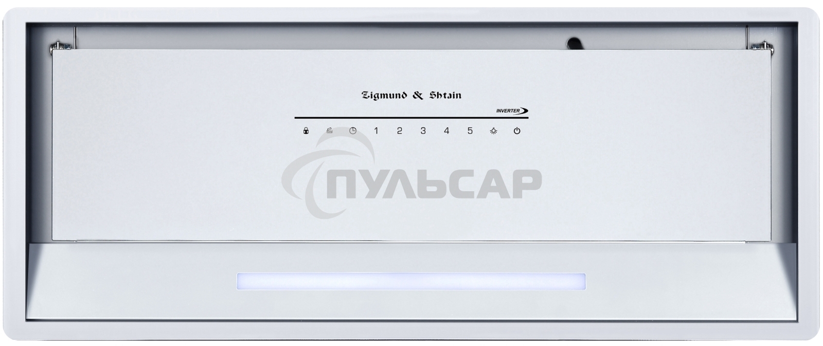 Вытяжка встраиваемая Zigmund & Shtain K 019.7 W белый, 70 см, 1050 куб. м/ч, 68 дБ