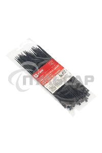 Хомут кабельный 2.5х200 нейл. черный (уп.100шт) EKF plc-cb-2.5x200