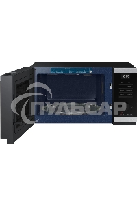 Микроволновая печь Samsung MG23DG4524ATBW нержавеющая сталь/черный 23л. 800Вт переключатели - поворотный механизм