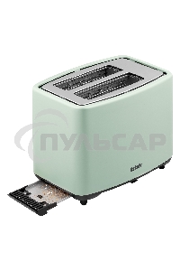 Тостер BBK TR85 серо-зеленый