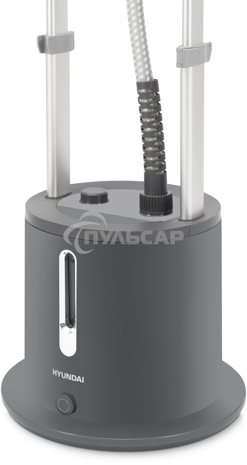 Отпариватель напольный Hyundai H-US02860 2000Вт серый